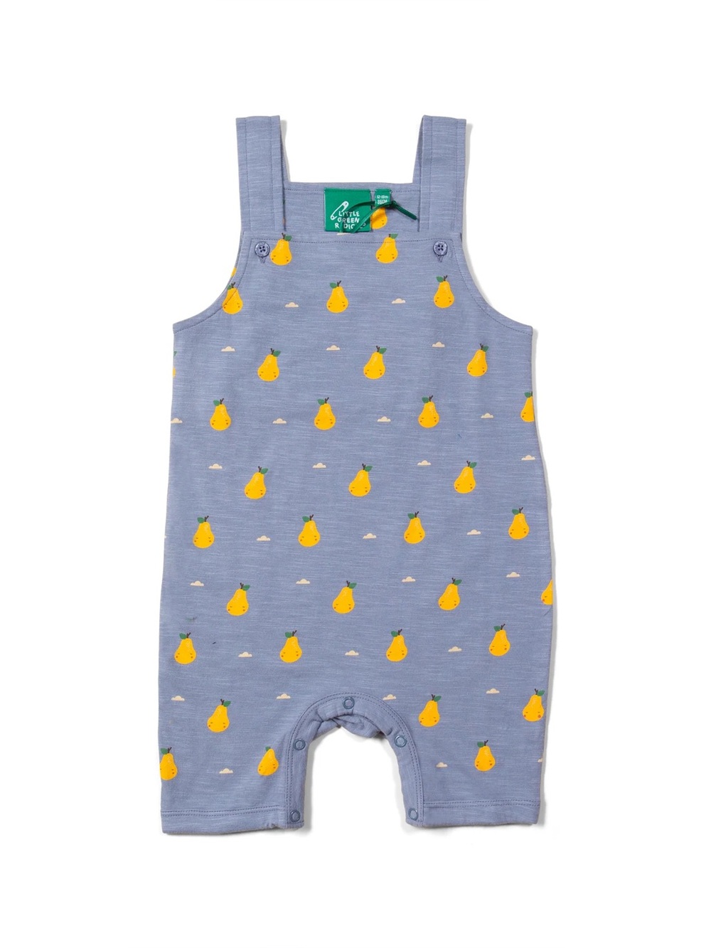 Sunshine Pear Storytime Dungaree Shorts